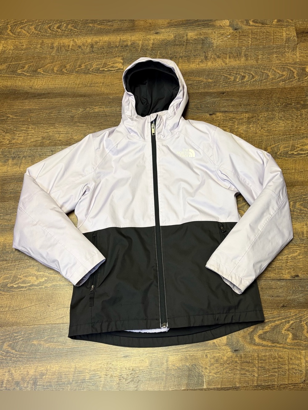 The North Face Triclimate 3-in-1 Jacket Coat Girls XL 14-16 Purple Black Winter